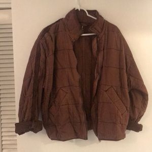 FP dolman quilted jacket